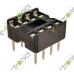 8 Pin Flat Base IC Socket DIP-8 8 Pin Flat Base IC Socket DIP-8