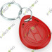 RFID 125KHz Proximity ID Token Tag Key Keyfobs Chain Red RFID 125KHz Proximity ID Token Tag Key Keyfobs Chain Red