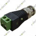 Cat5 To BNC Male Connector For CCTV Camera