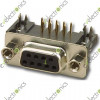 DB-9 DB9 Right Angle Female D-Sub Connector RS232 PCB