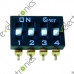 7 positions 7-Bit DIP Switch 2.54mm DIP-14 7 positions 7-Bit DIP Switch 2.54mm DIP-14