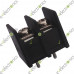 Barrier Terminal Blocks Connector PCB KF25 7.6mm Pitch 2-Pin Black