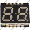 2-Digit 7-Segment Common Cathode Red (1.3x1.9cm) SMD