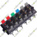 12 Way 2 Row WP Push Release Terminal Speaker Connector Plate