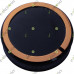 Black Plastic Knob with Pointer (Golden Border Big)