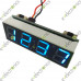 0.40 inches Digital Clock DC 12V 24V Blue LED