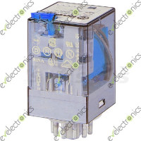 Finder 60.13.9.012.0040 3PDT 12VDC 10A Relay 11-Pin