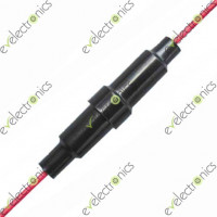 5x20 Fuse Holder Inline Screw Type Plastic Shell for Small Fuse Holder with 18 AWG Wire