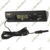 Digital LCD Display Auto Car In-outdoor Thermometer Clock Function