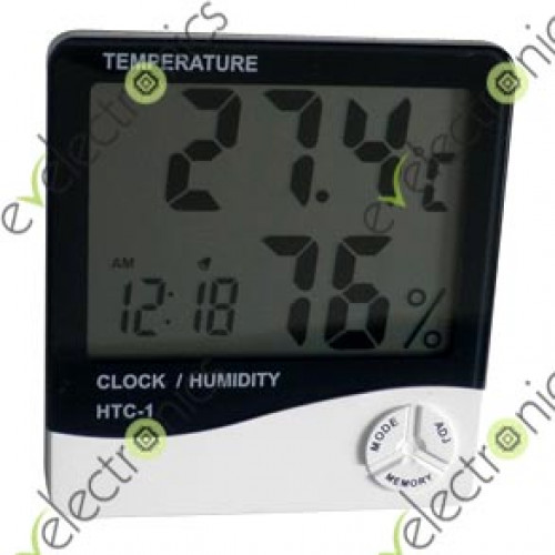 Digital Humidity and Temperature Hygrometer Meter HTC1 in Pakistan