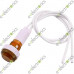 Water Heater Wired Orange Indicator Neon Lamp 220VAC