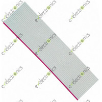 34-Wire IDC AWG28 Flat Ribbon Cable 1.27mm Pitch (Per Foot)