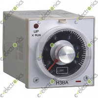 H3BA-8 12VDC Omron Analog  Super Time Relay .5SEC-100Hours 8-pin