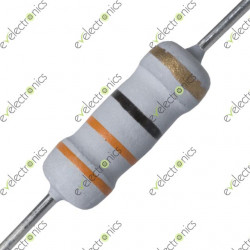 1W (+- 5%) Carbon Film Fixed Resistor 