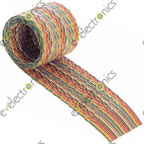 20 Wire Twisted Ribbon Cable (Per Foot) in Pakistan