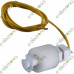 PP Liquid Water Level Sensor Horizontal Float Switch Down for Tank Pool White PP Liquid Water Level Sensor Horizontal Float Switch Down for Tank Pool White