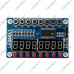8-Bit Digital LED Tube 8-Bit TM1638 8 Key Display Module 8-Bit Digital LED Tube 8-Bit TM1638 8 Key Display Module