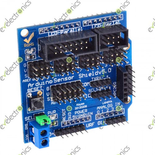 Arduino Capteur Bouclier V5.0 pour Arduino APC220 Bluetooth Analog Module Servomoteur 