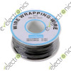 Tin Plated Copper Wire Wrapping Cable Black AWG30 (Per Meter)