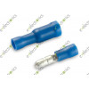 FRD2-156 2.5mm PVC Fully Insulated Bullet Type Female/Male Crimp Terminal Connector Blue
