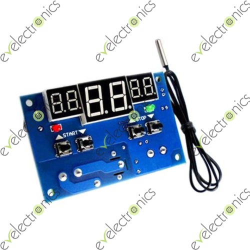 999°C 24V DC Heat Cool Temp Thermostat Temperature Control Switch in
