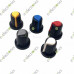 Plastic Knob with Pointer-Red Top