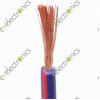 PVC insulation shielded wire Red 24/.076 2.75mm (Per Meter)