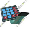 PVC Flexible Keypad 4x4 Membrane Switch Control