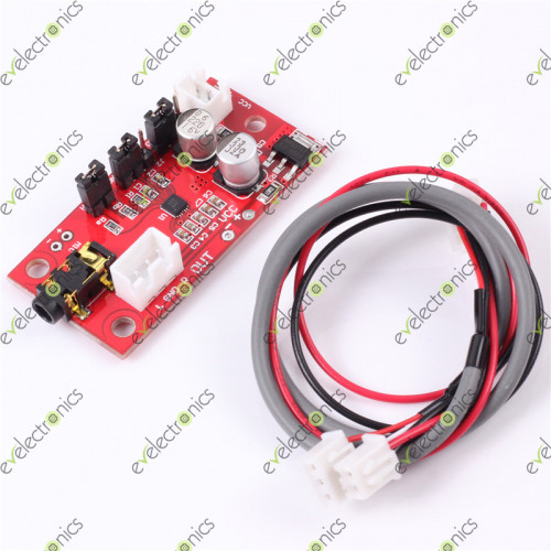 MAX9812 Electret Microphone Amplifier Board Stable 3V/5V/12V Input in
