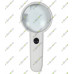 MG6B-3A HAND HOLD 5X magnifier 2*LED Illumination