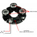 Night vision infrared IR LED Board for NoIR rapsberry pi camera module