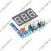 DC 0-99.9V .36 inche LED Digital Panel Voltmeter w/Alarm Indicator 3 Wires Green